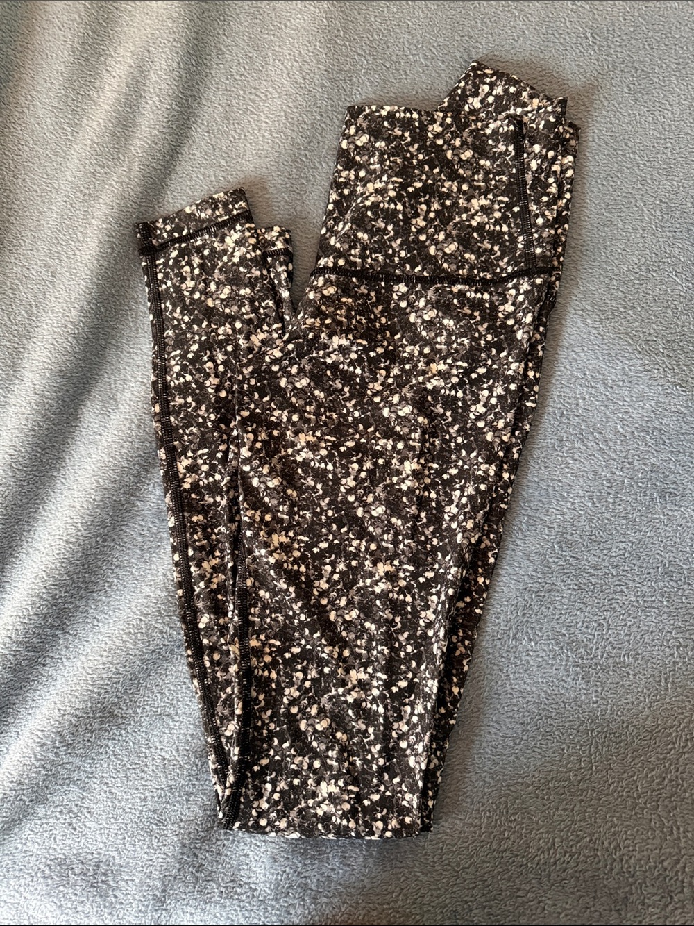 lululemon athletica Black & White Speckled Leggings